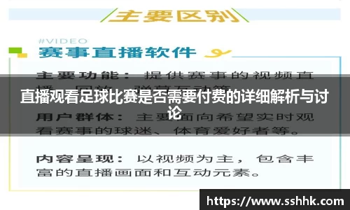 直播观看足球比赛是否需要付费的详细解析与讨论